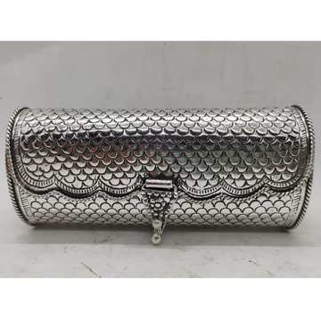 Stylish and 925 Pure Silver Clutch In High Polish... by 