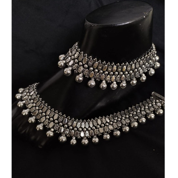 925 Pure Silver Antique Payal Handmade PO-208-21 by 