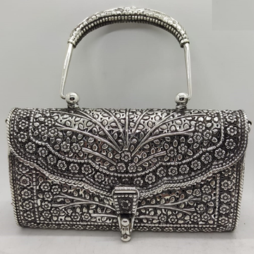 Stylish and 925 Pure Silver Clutch With Handle PO-... by 