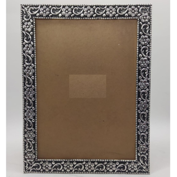 Pure Silver Photo Frame In Antique Nakashii work P... by 