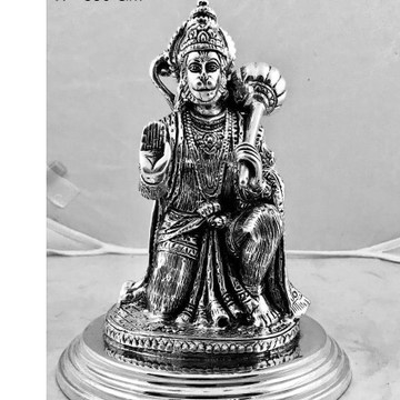 Pure silver exclusive antique finish in hanumanji... by 