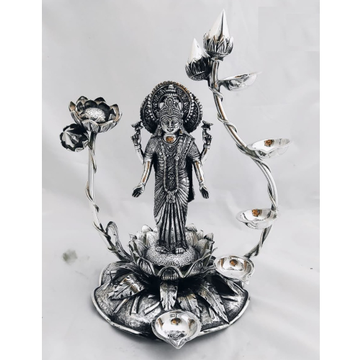 925 Pure Silver Goddess Lakshmi Idol in Standing p... by 