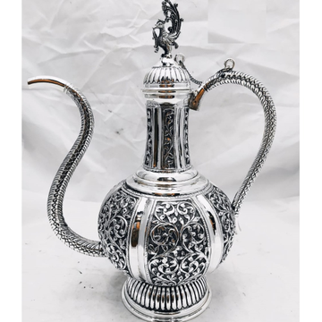 925 Pure Silver Stylish Nawabi Surahi In Fine Naka... by 