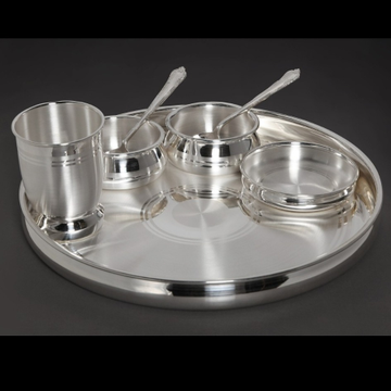 92.5 pure silver Fancy Shape Dinner Set In High Fi... by 