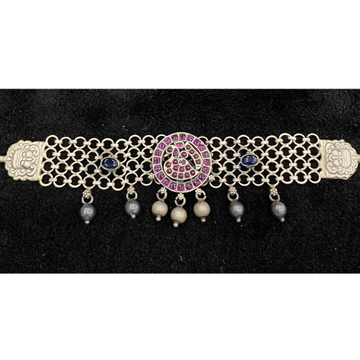 92.5% Pure Silver Compact Temple Choker PO-216-66 by 