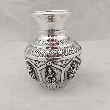 92.5 pure silver lakshmi vase In High Embossing pO... by 