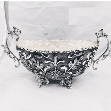 925 pure silver designer fruit basket for tabletop... by 