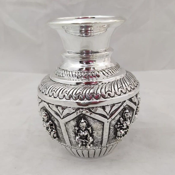 Asth Laxmi Kalash In Antique Finish PO-165-04 by 