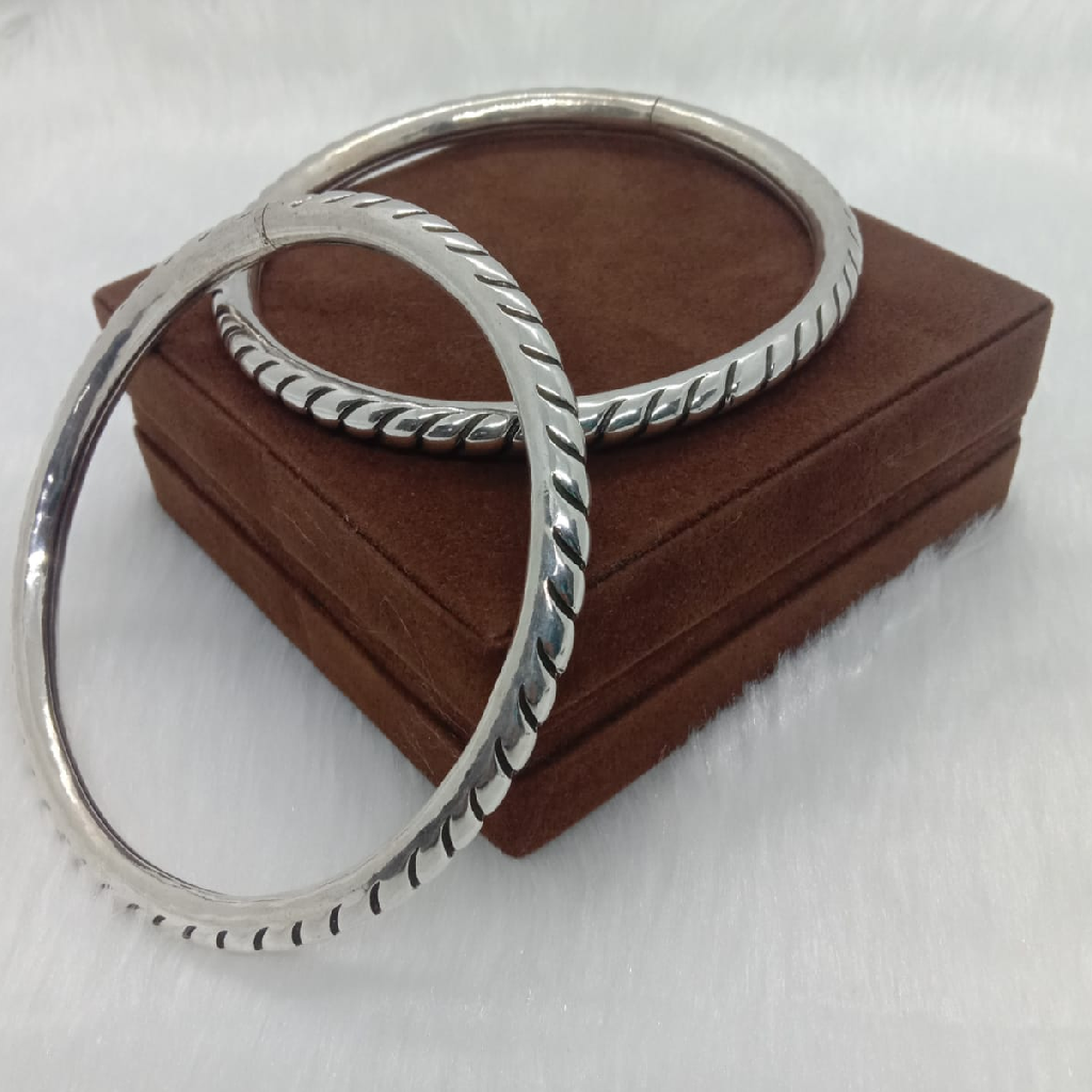 Pure silver leg kada light weight and adjustable