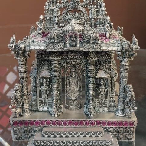 Puran glorious south india special pure silver tirupati balaji temple