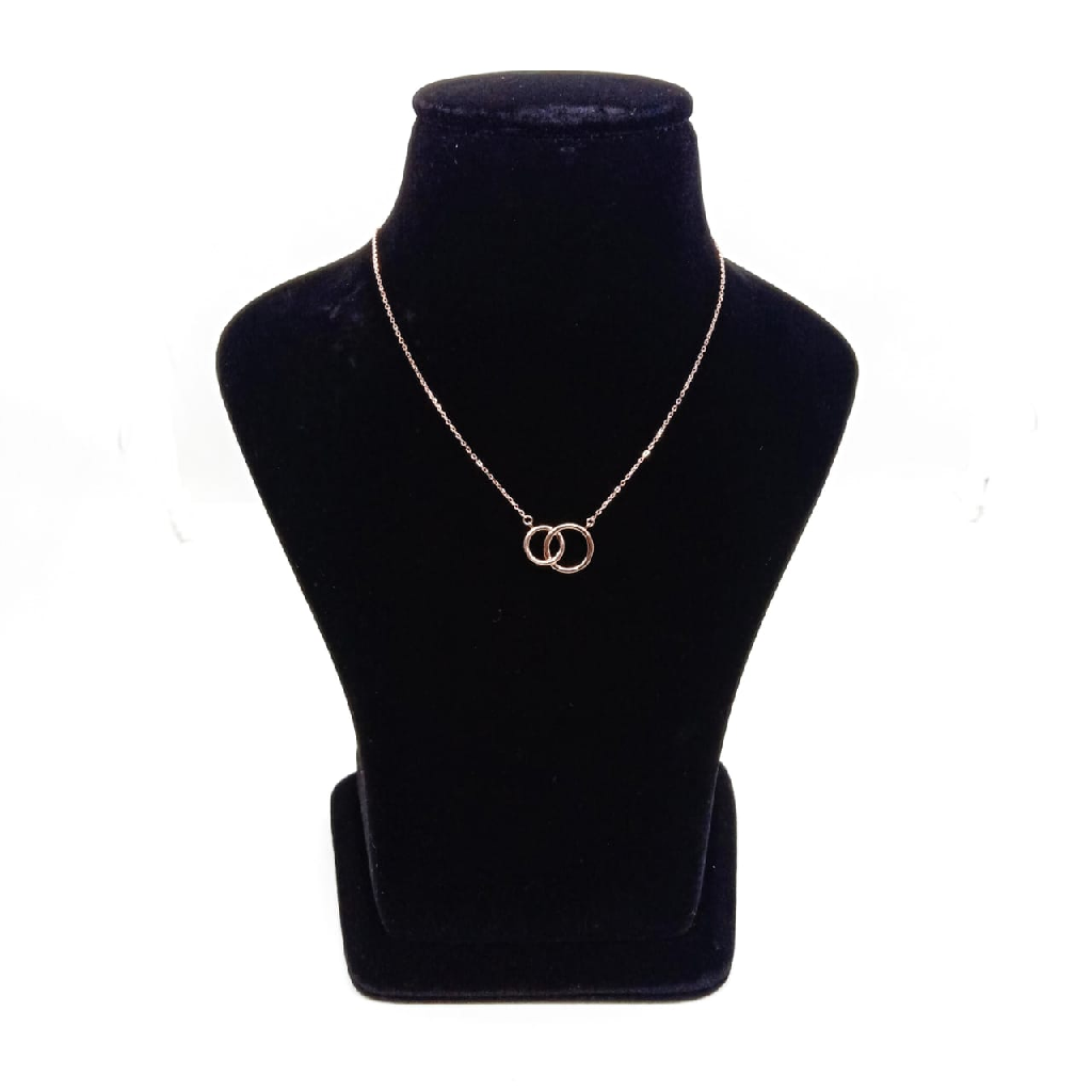 Pure silver pendant chain for women adjustable in size