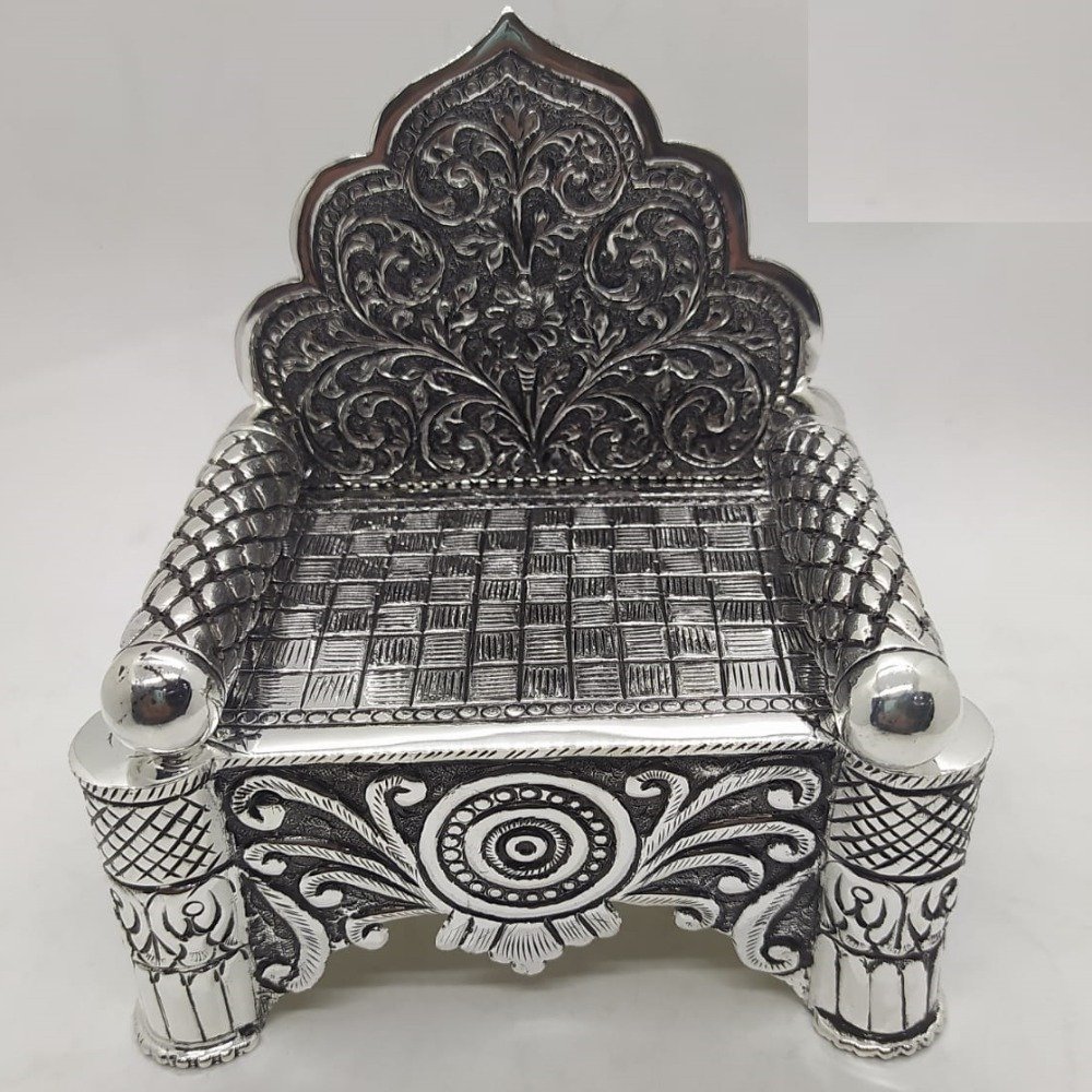 925 Pure Silver  Antique Singhasan  PO-141-30