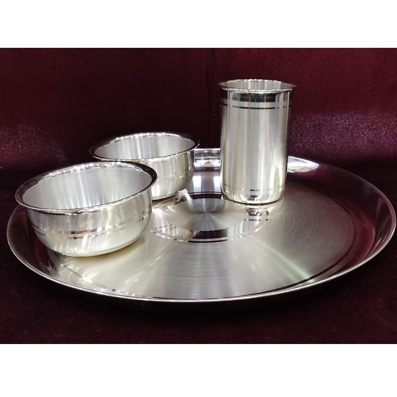 925 pure hallmarked silver dinner set by puran