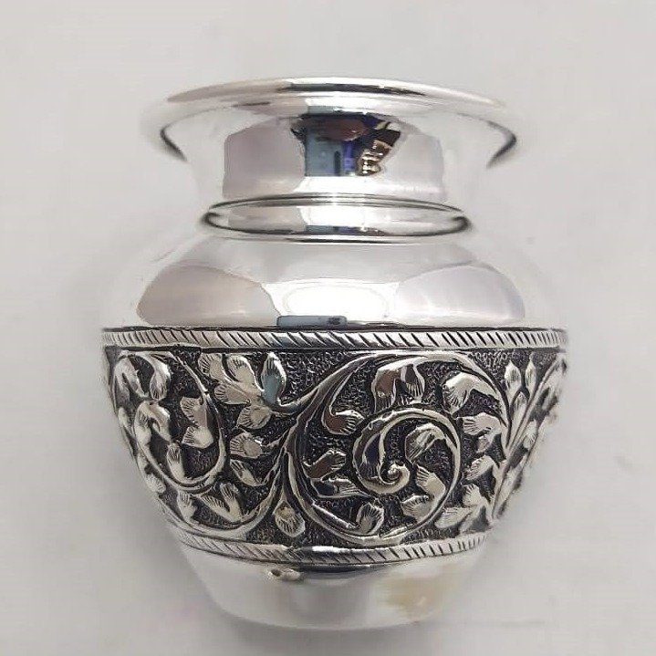 925 Pure Silver Kalash In Light Weight And fine work PO-165-14