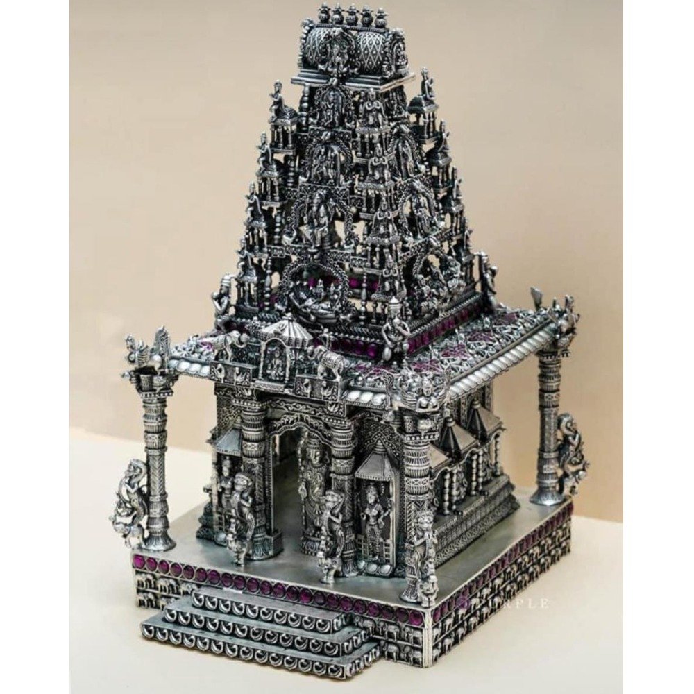 Puran glorious south india special pure silver tirupati balaji temple