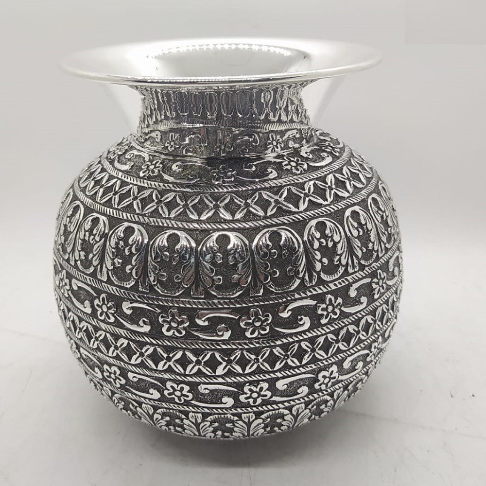 925 Pure Silver Kalash In Light Weight And fine work PO-165-21